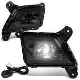 2019-2020 Chevrolet Silverado 1500 LED Fog Lights with Switch - Smoke