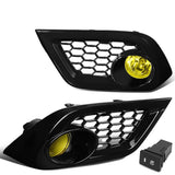 2016-2018 Toyota iM Fog Lights with Switch & Bezel - Amber