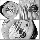 2005-2010 Dodge Multi-Model Chrome Fog Lights with Switch
