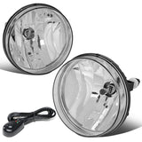 07-14 GMC Sierra Fog Lights with Switch - Chrome/Clear