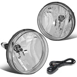 07-14 GMC Sierra Fog Lights with Switch - Chrome/Clear