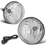 07-14 GMC Sierra Fog Lights with Switch - Chrome/Clear