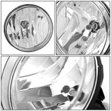 07-14 GMC Sierra Fog Lights with Switch - Chrome/Clear