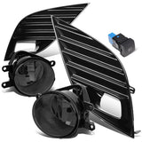 2018-2020 Toyota Camry SE XSE Fog Lights with Switch Black Bezel Smoke