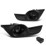 13-15 Nissan Altima Fog Lights with Switch - Smoke Black Bezel