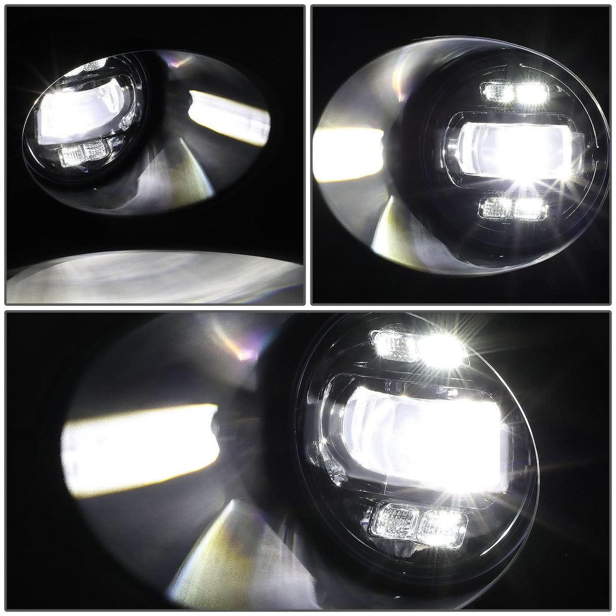 2007-2014 Toyota Tundra LED Fog Lights - Clear (Steel Bumper)
