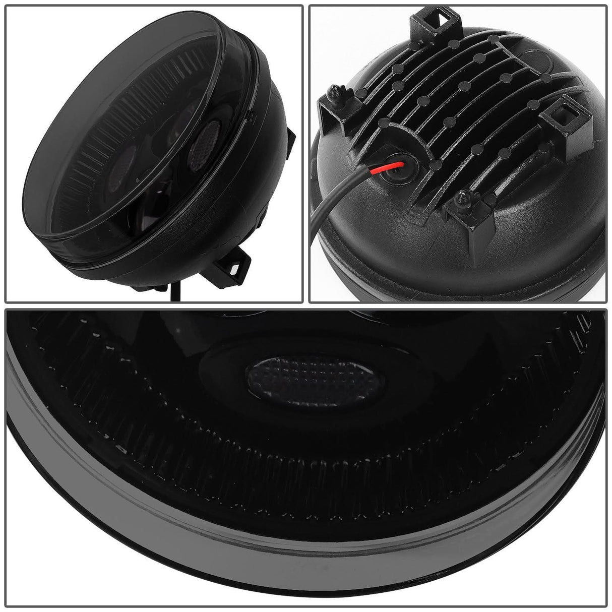 07-14 GMC Sierra 2500HD 3500HD / 07-13 Sierra 1500 LED Smoked Fog Lights