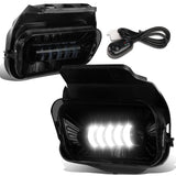 2003-2007 Chevrolet Silverado / Avalanche LED Projector Fog Lights - Smoke