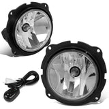 2007-2012 Ford Escape Fog Lights with Switch - Chrome/Clear