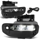 2019-2022 RAM 1500 LED Fog Lights Chrome/Clear w/ Parking Sensors