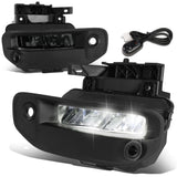 2019-2022 RAM 1500 LED Smoked Fog Lights w/ Parking Sensor Compatibility