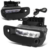2019-2022 RAM 1500 LED DRL Fog Lights Chrome Clear