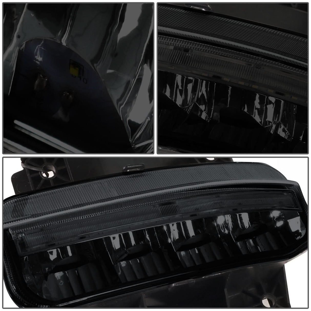 2019-2022 RAM 1500 LED DRL Fog Lights - Smoked