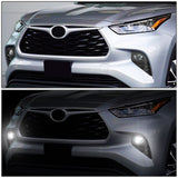 2020-2022 Toyota Highlander LED Fog Lights with Switch & Wiring