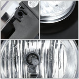 2001-2007 GMC Sierra Chrome Clear Fog Lights H10 Bulb