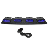 Universal Roof Mounted Fog Lights 38" Blue H3 Bulb with Switch