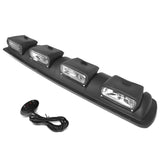 Universal Roof Mounted Fog Lights 38" Clear H3 with Wiring Kit