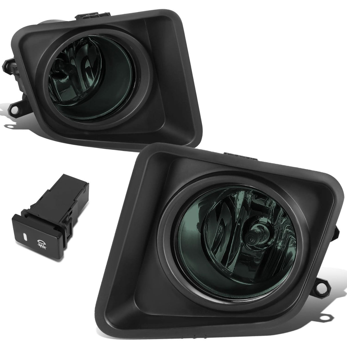 2014-2021 Toyota Tundra Smoked Fog Lights with Switch & Wiring