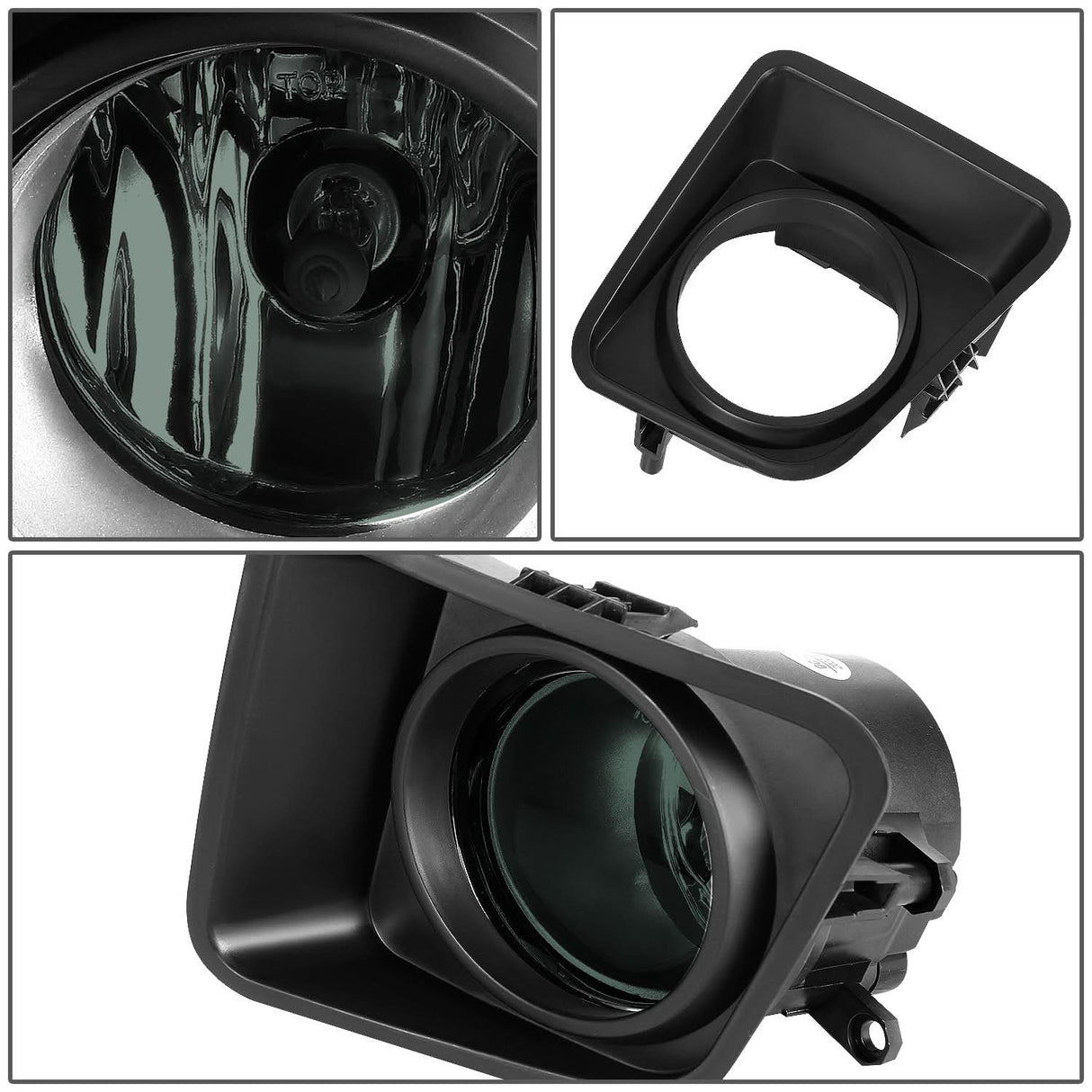 2014-2021 Toyota Tundra Smoked Fog Lights with Switch & Wiring