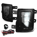 2016-2019 Chevrolet Silverado 1500 Full LED Smoked Fog Lights