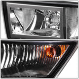 07-14 Cadillac Escalade Fog Lights with Switch and Bezel Chrome/Clear