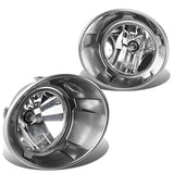 2010-2013 Chevrolet Camaro Fog Lights with Bezel - Chrome/Clear