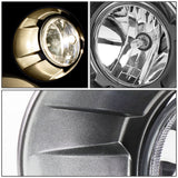 2010-2013 Chevrolet Camaro Fog Lights with Bezel - Chrome/Clear