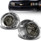 2010-2013 Chevrolet Camaro Smoke Fog Lights with Bezel 5202 Bulb