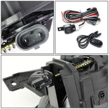 2013-2018 Ram 1500 Fog Lights with Switch - Chrome/Clear