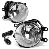 12-18 Toyota Multi-Model Fog Lights with Switch H16 Chrome/Clear