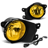 2008-2017 Toyota Sequoia Fog Lights with Switch H10 Bulb Amber