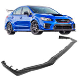 2018-2021 Subaru WRX STI Style Unpainted Front Bumper Lip ABS 3PCS