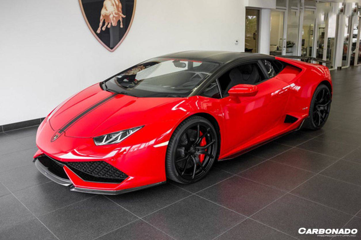 2015-2020 Lamborghini Huracan LP610 VRS Style Carbon Fiber Front Lip
