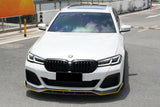 2020-2023 BMW 5 Series G30 G38 M-tech AD Style Dry Carbon Fiber Front Lip