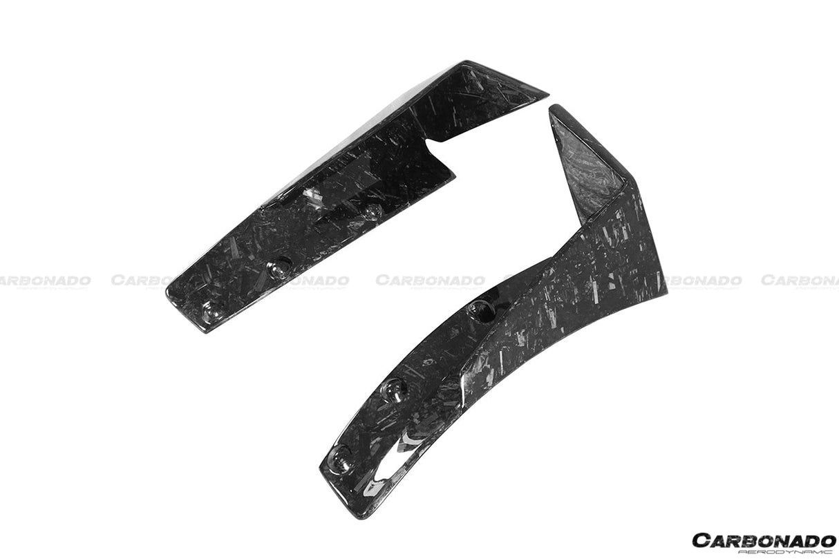 2013-2019 Corvette C7 Z51 Z06 Grandsport Carbon Fiber Front Lip Winglets