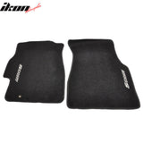 Car Floor Mat for 1996-2000 Honda Civic Black Nylon Spoon Carpets 4PCS