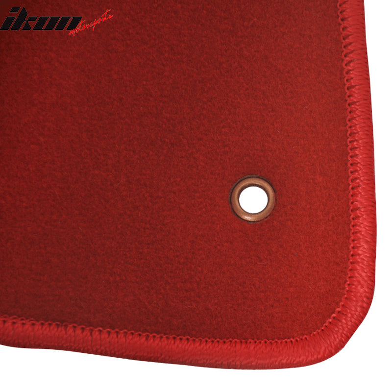 Car Floor Mat for 2001-2005 Lexus IS300 Red Nylon Carpets 4PCS Set