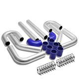 Universal 2.75" Aluminum Intercooler Piping Kit - 8PC with Clamps