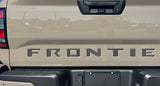 Tailgate Letter Inserts Fits 2022-2027 Nissan Frontier