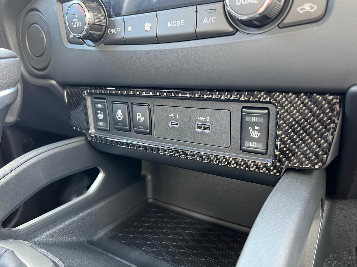 Lower Dash Accent Trim Fits 2022-2027 Nissan Frontier