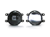 2016-2019 Toyota Tacoma Projector LED Fog Lights - Black Bezel