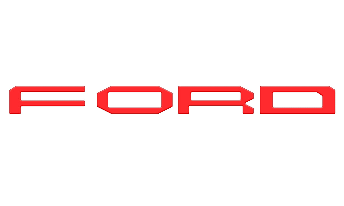 Grille Letter Overlays Fits 2015-2020 Ford F-150 Raptor