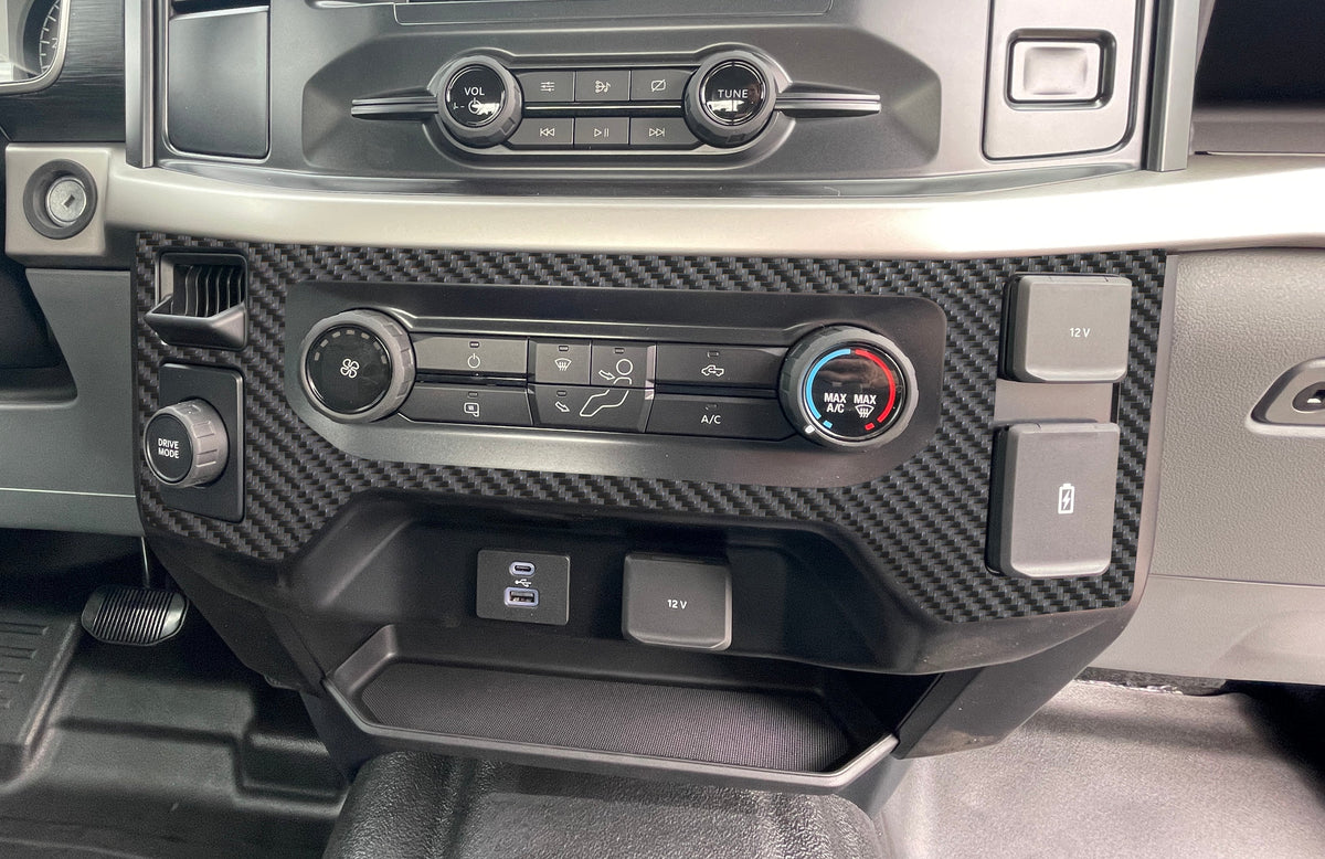 Climate Control Accent Trim Fits 2021-2027 Ford F-150