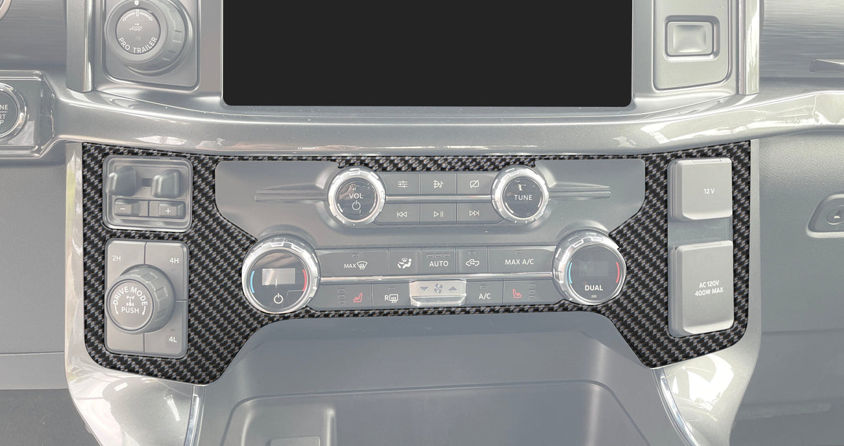 Climate Control Accent Trim Fits 2021-2027 Ford F-150