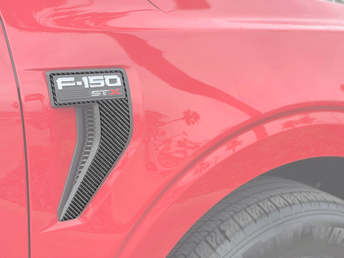 Fender Vent Accent Trim Fits 2021-2027 Ford F-150