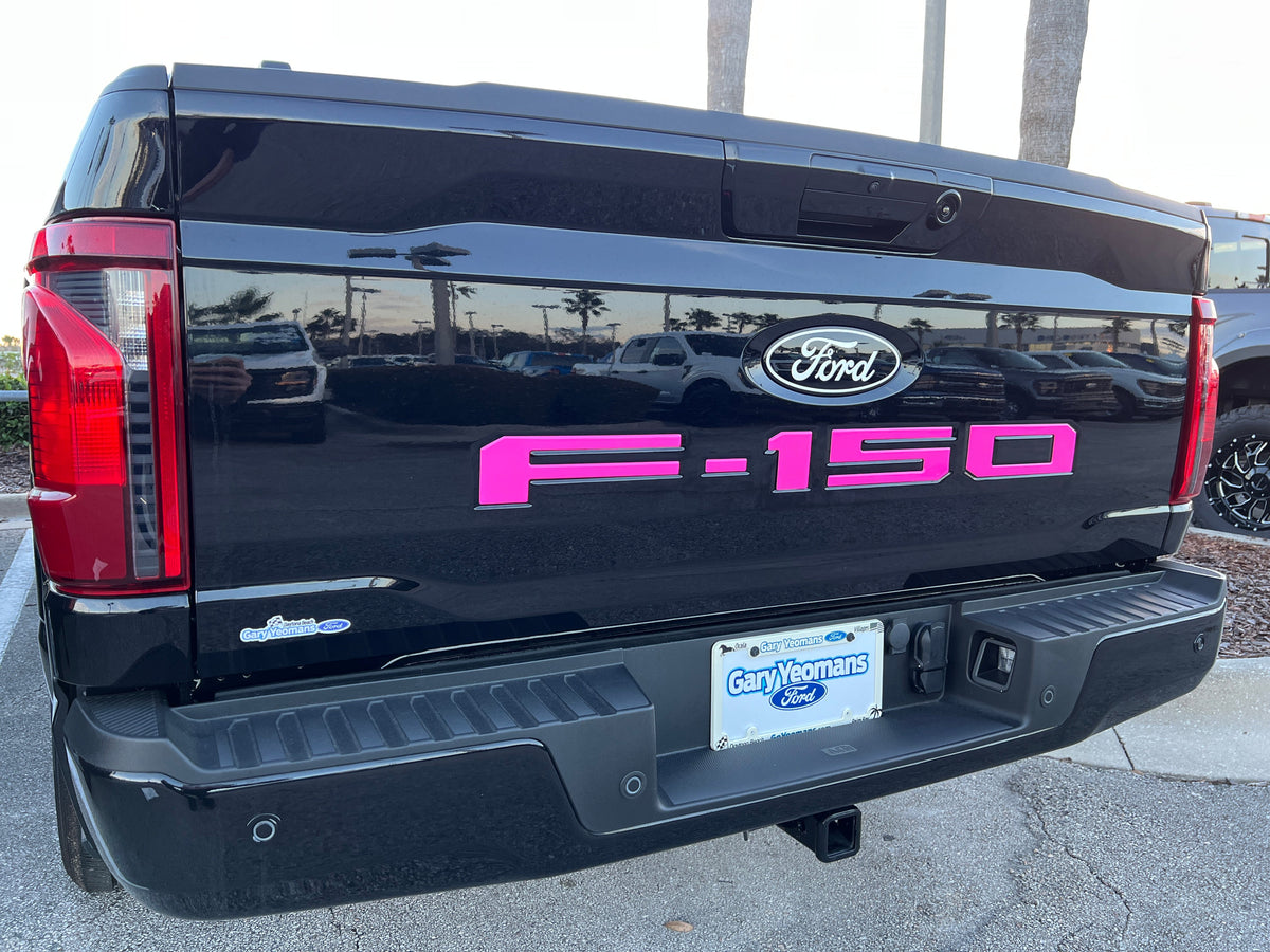 Tailgate Letter Inserts Fits 2021-2026 Ford F-150