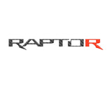 Raptor Tailgate Emblem Inserts Fits 2017-2026 Ford F-150 Raptor