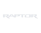 Raptor Tailgate Emblem Inserts Fits 2017-2026 Ford F-150 Raptor