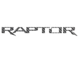 Raptor Tailgate Emblem Inserts Fits 2024-2027 Ford Ranger