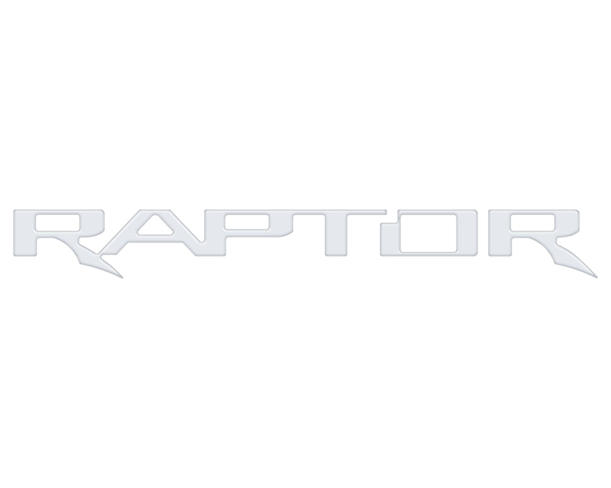 Raptor Tailgate Emblem Inserts Fits 2017-2026 Ford F-150 Raptor